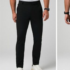 Fabletics Men's Sleek Black Dress Pants